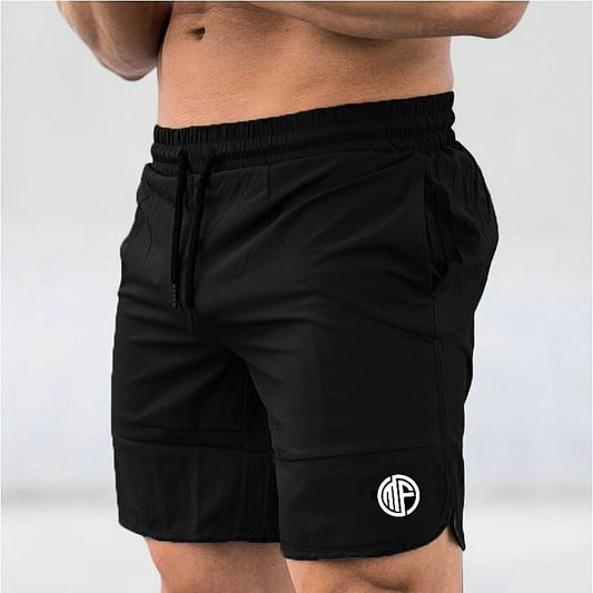 Black Summer Cotton Short