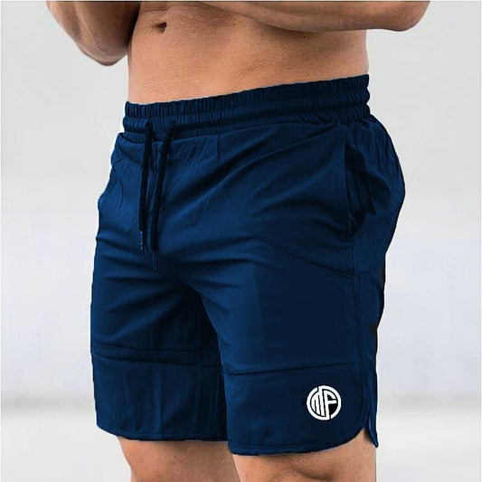 Navy Summer Cotton Short