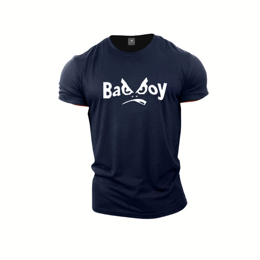 Blue Printed Men T-Shirt
