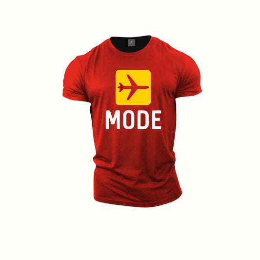 Red Printed Men T-Shirt