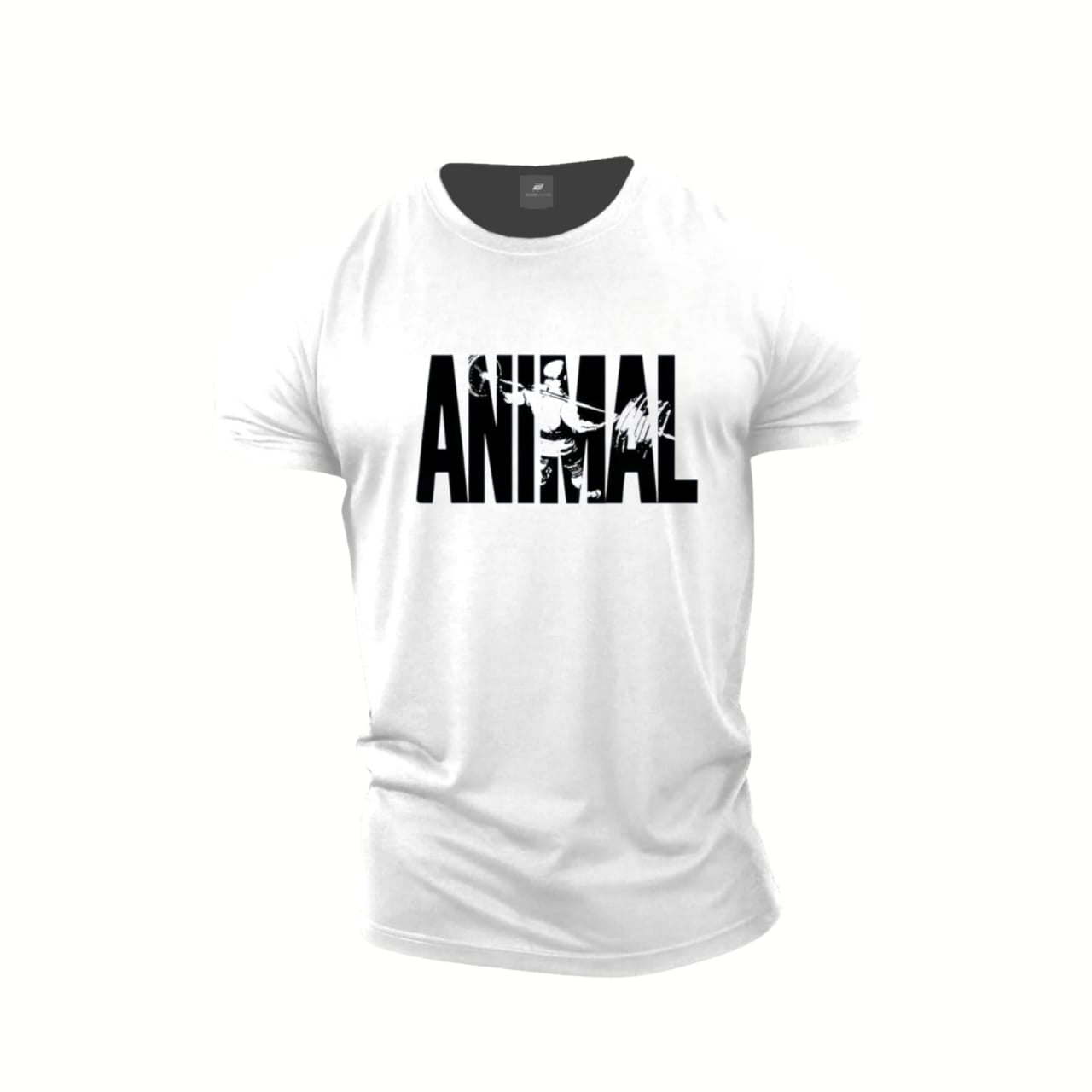 White Printed Men T-Shirt