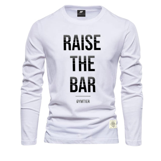 White Printed Long Sleeves