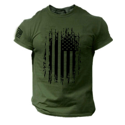10pcs - Printed Half Sleeves T-Shirts