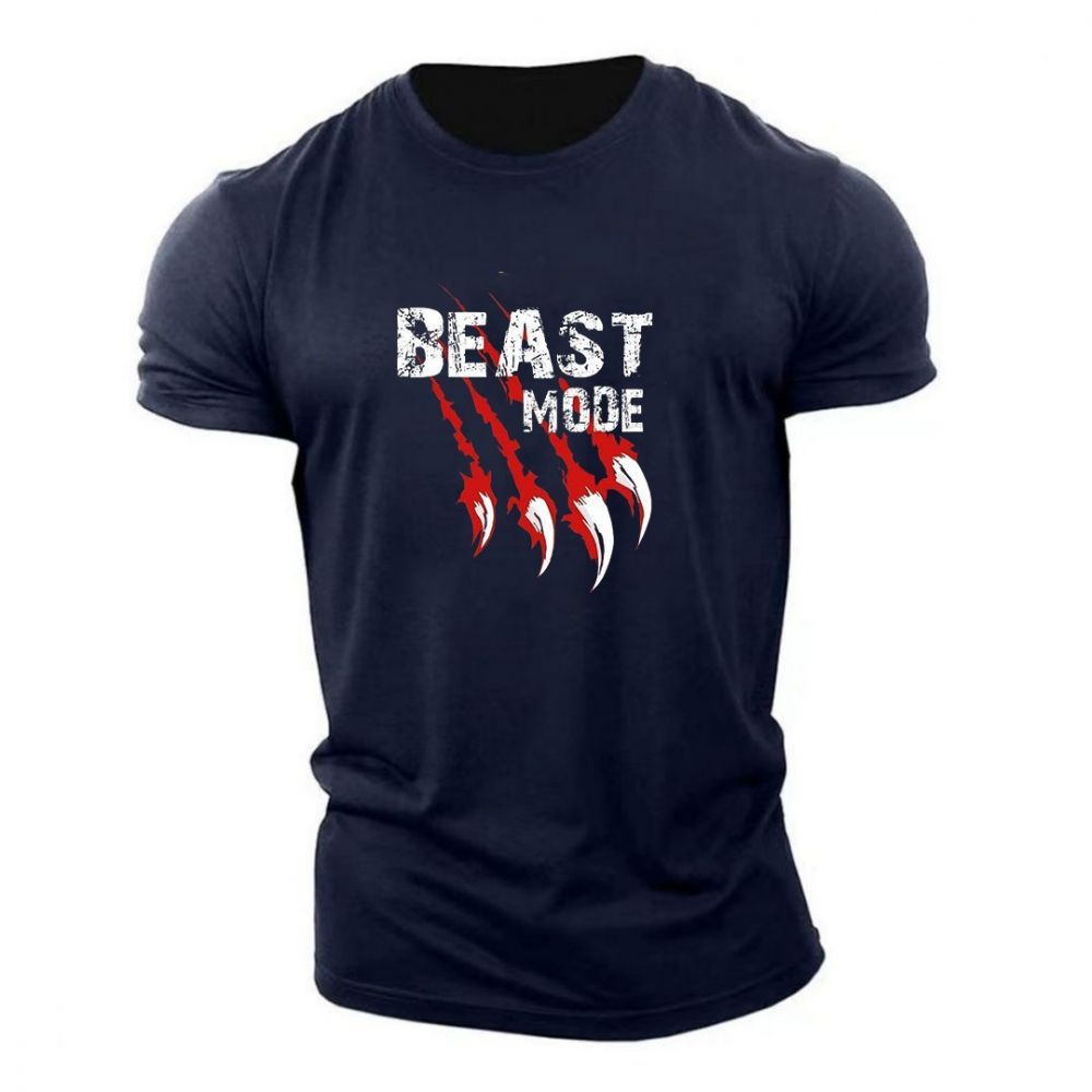 10pcs - Printed Half Sleeves T-Shirts