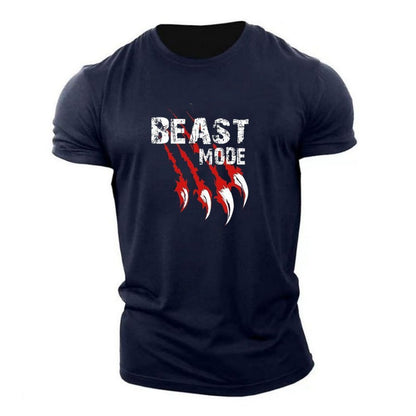 10pcs - Printed Half Sleeves T-Shirts