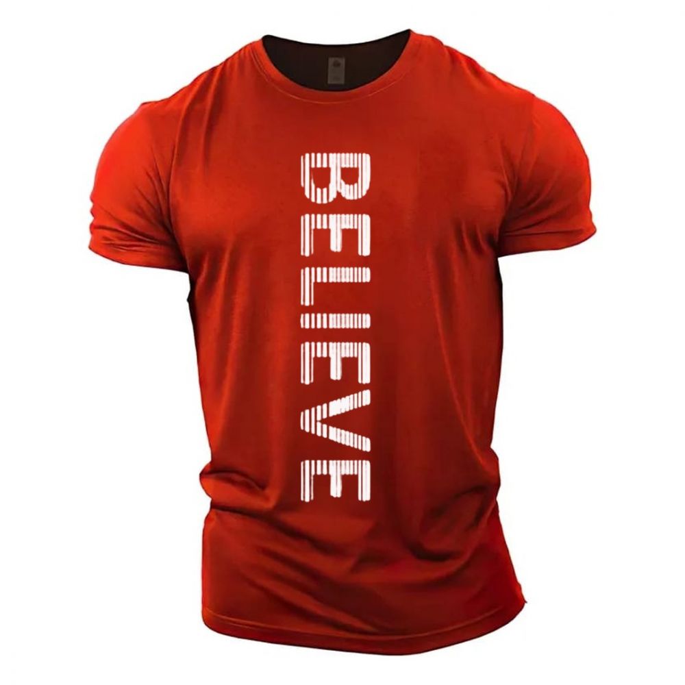 10pcs - Printed Half Sleeves T-Shirts