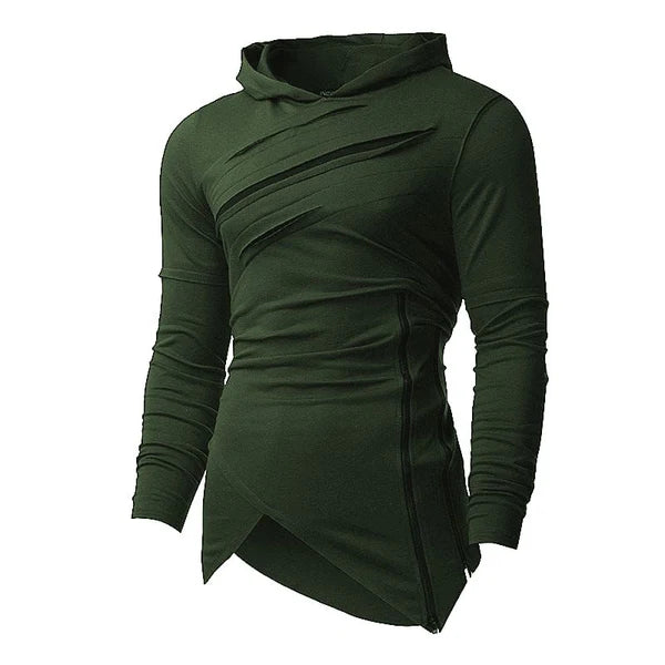Green Hood Long Sleeves