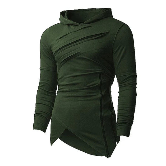 Green Hood Long Sleeves